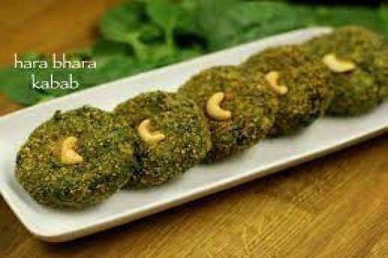 Hara Bhara Kabab Cheese  Stuffed